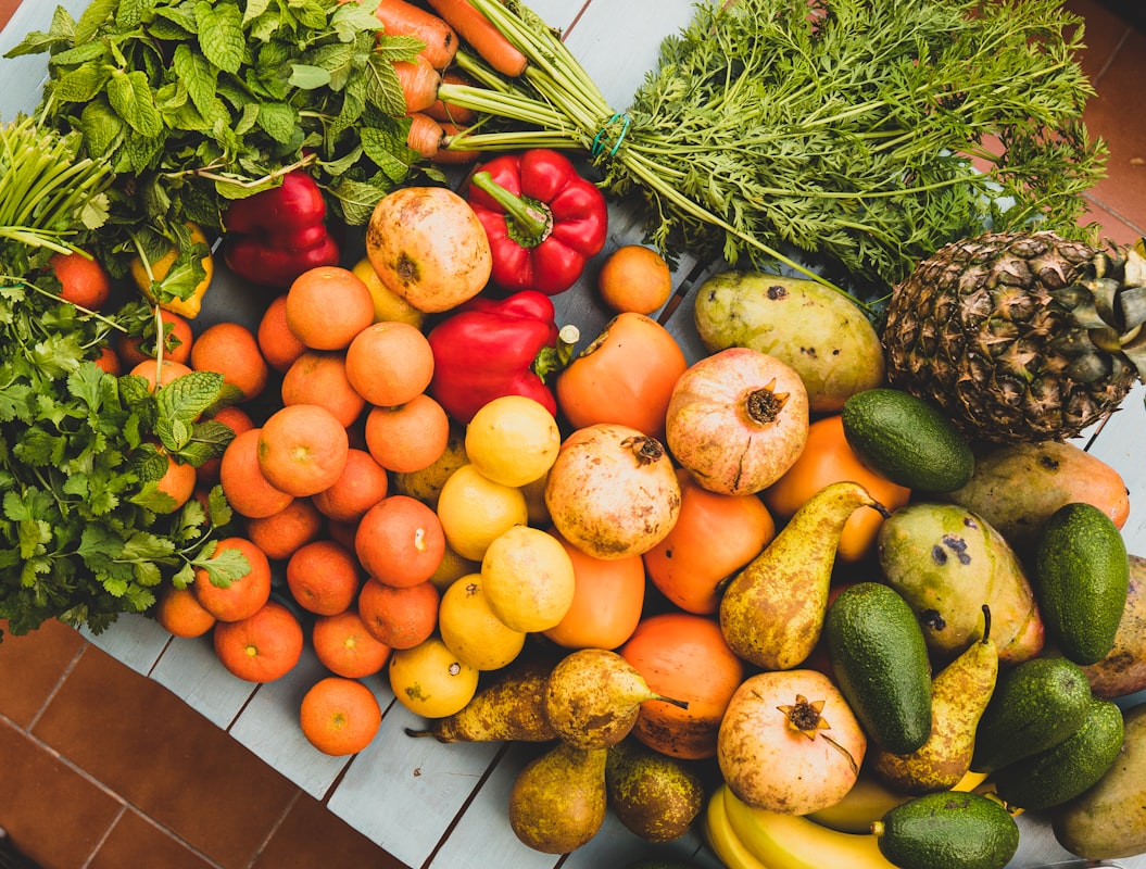Plant-based healthy foods